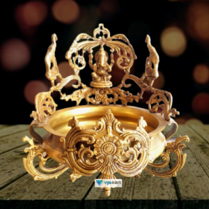 Brass ganesha uruli with elephant idols pooja items statue home decor gift buy online india 5114
