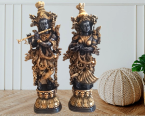 Brass Lord Krishna Decorative Sculpture & Statues Online India