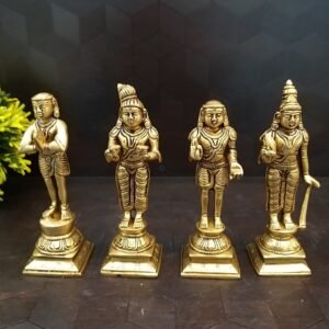 Brass Nalvar Set Idol Big