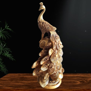 brass peacock showpiece hindu god idols buy online pooja gifts home decors india