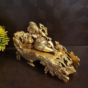 Brass Designer Sofa Ganesha