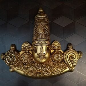 brass perumal balaji face wall hanging home decor pooja items hindu god statues gift buy online india 6052