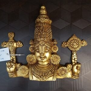 Brass Superfine Perumal Balaji Wall Hanging Idol
