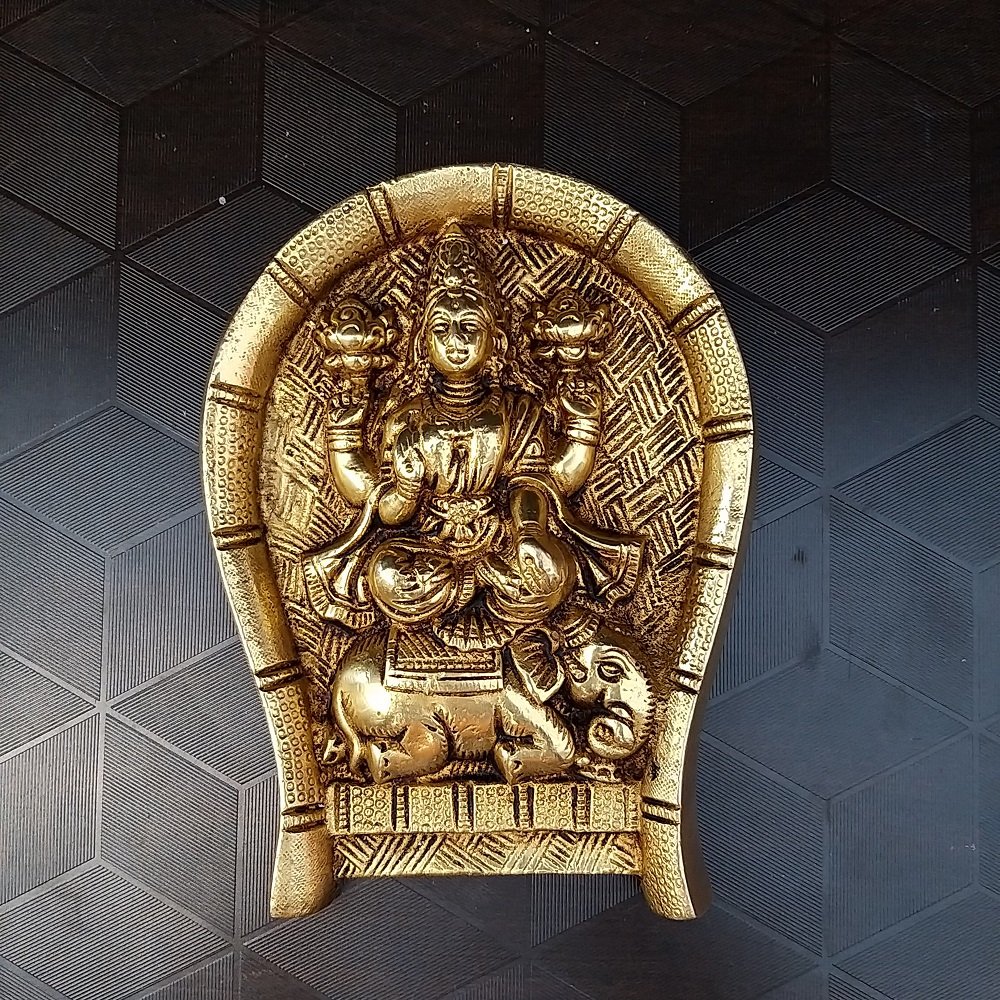 brass-moram-lakshmi-wall-hanging-home-decor-pooja-items-hindu-god-statues-gift-buy-online-coimbatore-10317 Brass Moram Lakshmi Big Wall Mount