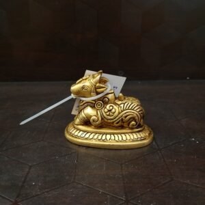 brass nandhi small idol with snake home decor pooja items hindu god statues vastu gift buy online coimbatore 10290