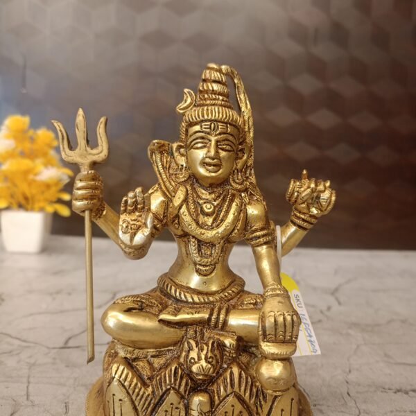 brass shiva idol pooja gift vgocart coimbatore india2