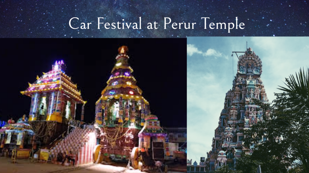 Arulmigu Perur Patteeswarar Swamy Temple, Coimbatore, Tamil Nadu 2 Car (or) theer thiruvizha at perur temple, festival coimbatore