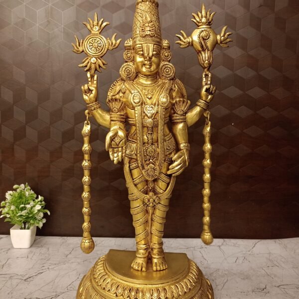 brass balaji idol