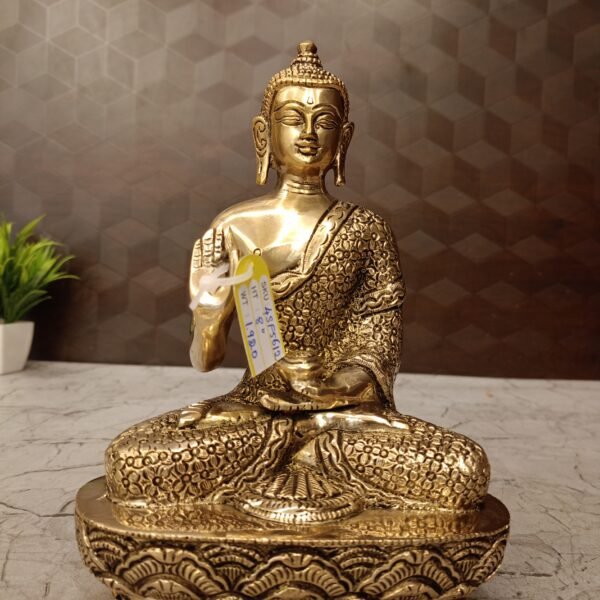 brass buddha idol pooja gift vgocart coimbatore india