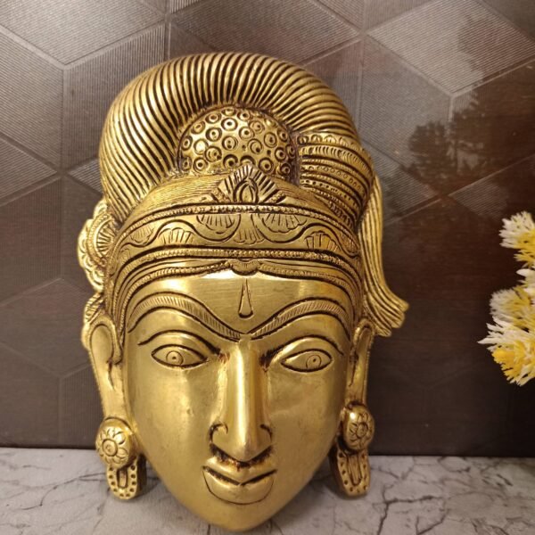 brass lady face wall mount vgocart coimbatore india