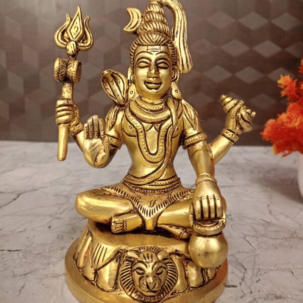 brass shivan idol pooja gift coimbator india2