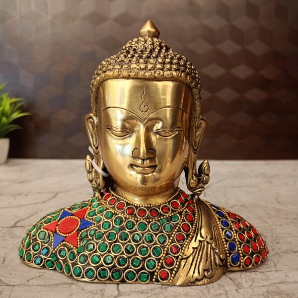 Brass stone buddha idol pooja gift vgocart coimbatore india