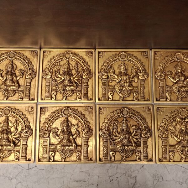 brass ashtalakshmi door panel pooja gift vgocart coimbatore india