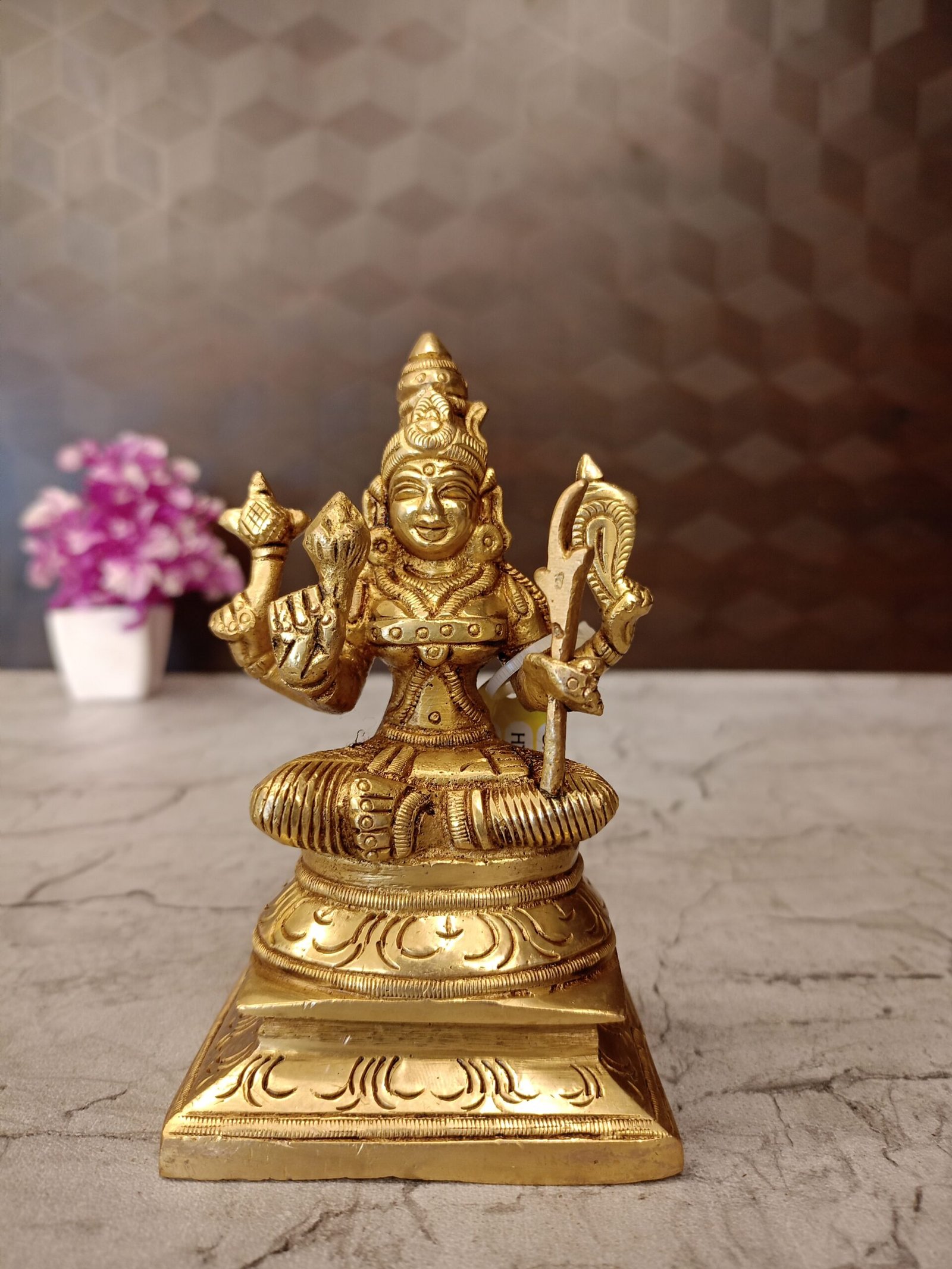 oplus_32 Buy Brass Lalithambiga Statue 5" - Image 1