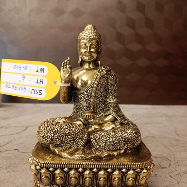 Brass Fine art Buddha