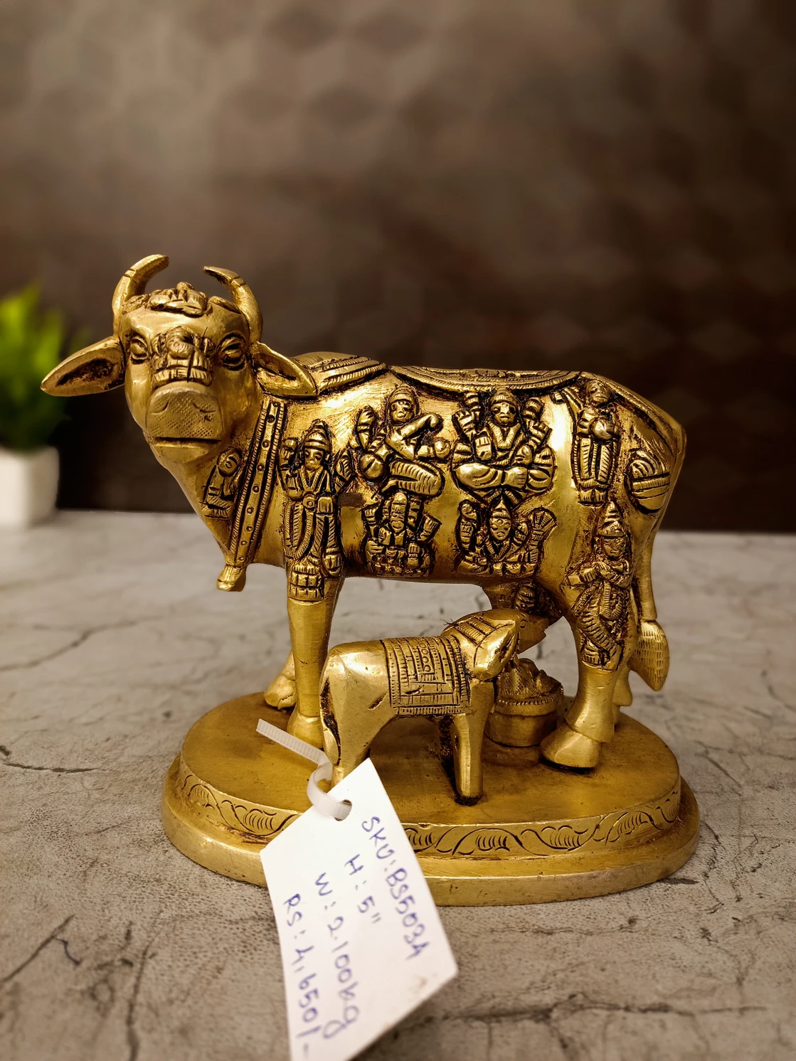 brass-multi-god-cow-and-calf-idol-pooja-gift-antique-vgocart-coimbatore brass-multi-god-cow-and-calf-idol-pooja-gift-antique-vgocart-coimbatore