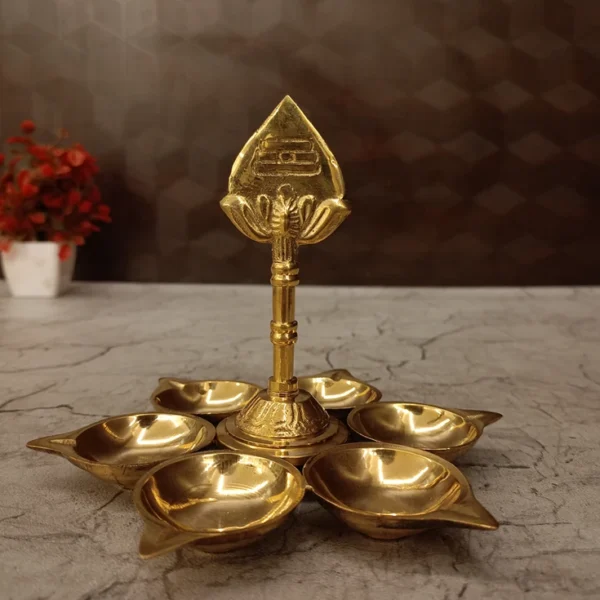 brass om vel pooja gift vgocart coimbatore india