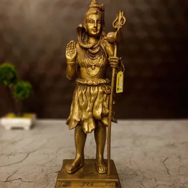 brass shiva idol pooja gift vgocart coimbatore india